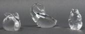 STEUBEN CRYSTAL ANIMAL FIGURAL