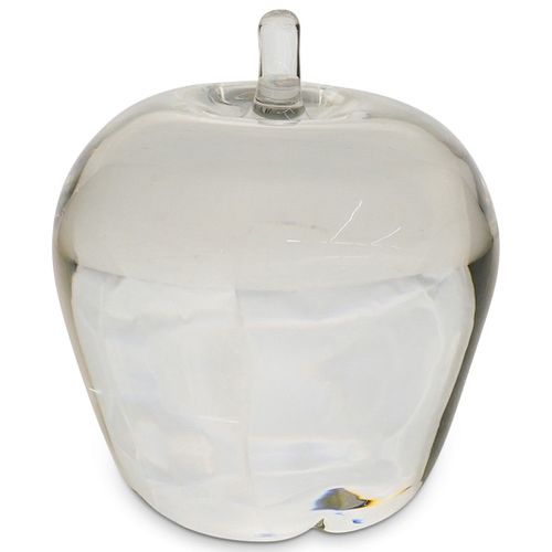 STEUBEN CRYSTAL APPLE