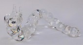 STEUBEN CRYSTAL ART GLASS CATE