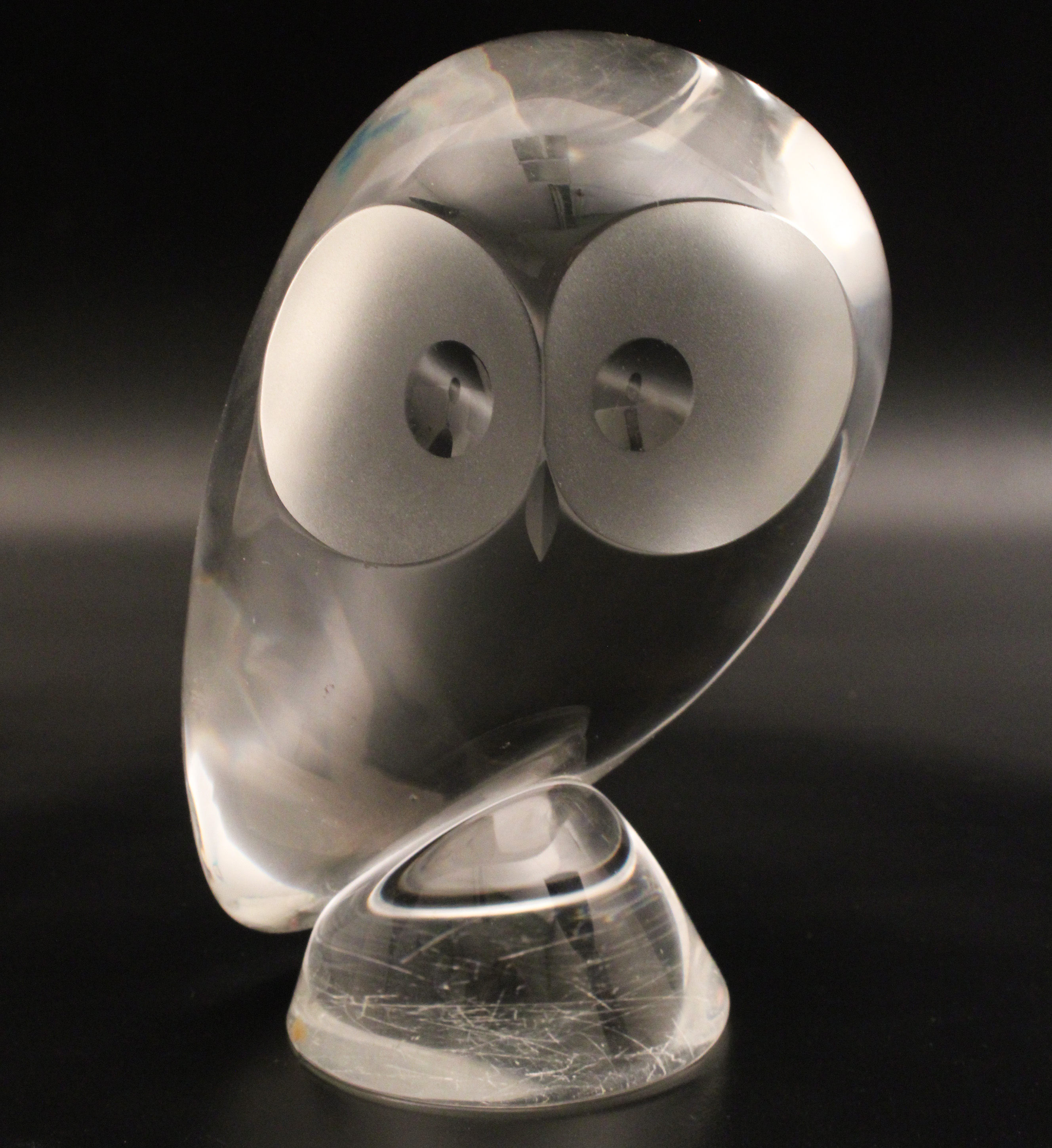 STEUBEN CRYSTAL ART GLASS OWL