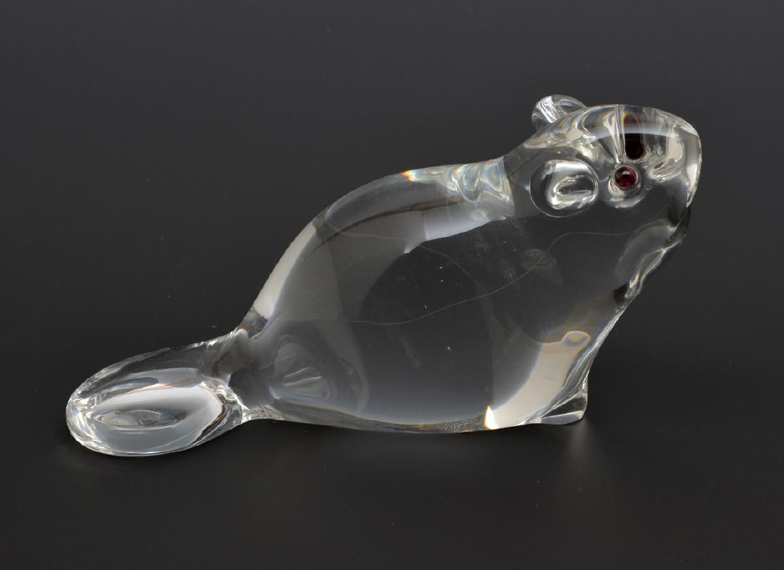STEUBEN CRYSTAL BEAVER