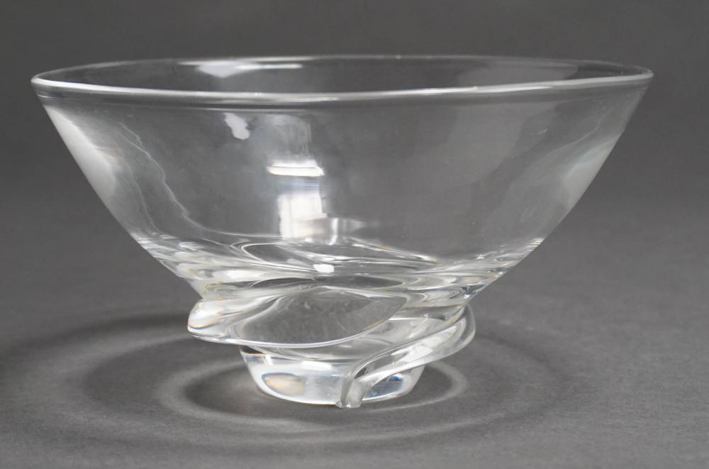 STEUBEN CRYSTAL BOWL DESIGNED BY