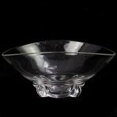 STEUBEN CRYSTAL BOWLDESCRIPTIO