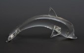 STEUBEN CRYSTAL DOLPHIN PORPOI