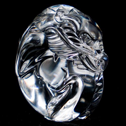 STEUBEN CRYSTAL DRAGON