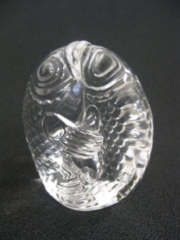 Steuben Crystal Figural Fish