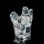 STEUBEN CRYSTAL FIGURINE, POLL