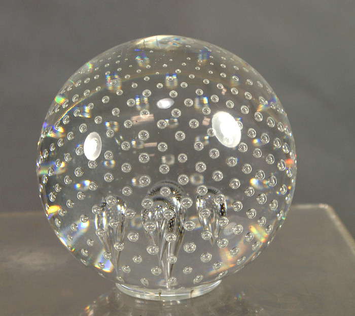 Steuben crystal globular