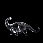 STEUBEN CRYSTAL "HERITAGE DINO