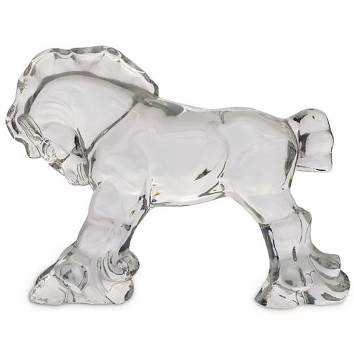 STEUBEN CRYSTAL HORSEDESCRIPTION: