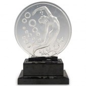 STEUBEN CRYSTAL LUMINOR WITH I