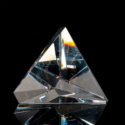 STEUBEN CRYSTAL PAPERWEIGHT,