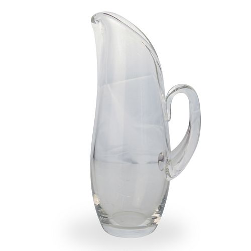 STEUBEN CRYSTAL PITCHERDESCRIPTION:
