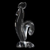 STEUBEN CRYSTAL ROOSTER FIGURI