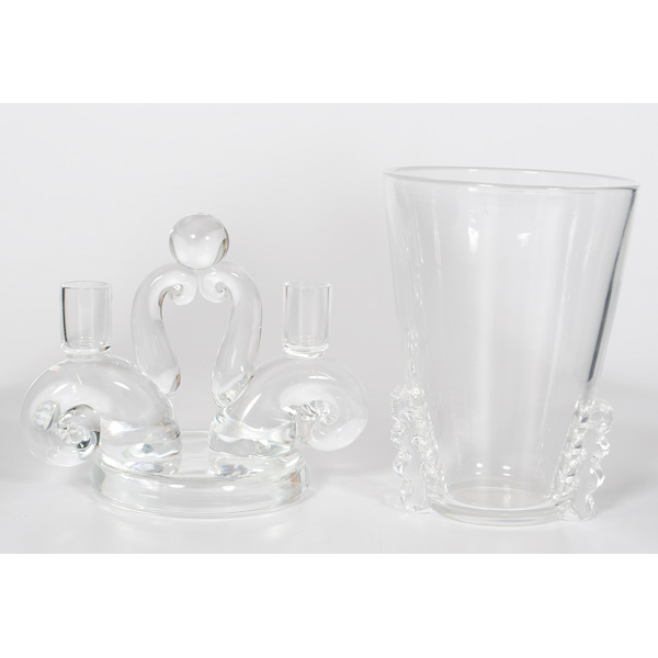 Steuben Crystal Vase and