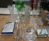 STEUBEN CRYSTAL VASE, CUT CRYS