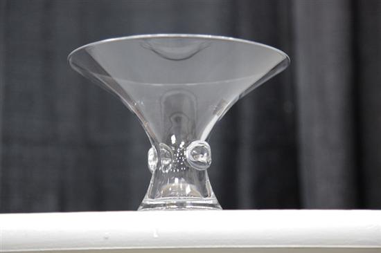 STEUBEN CRYSTAL VASE. Of
