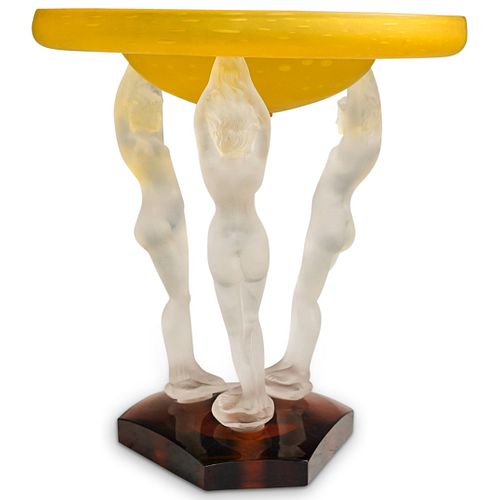 STEUBEN "DIVING LADY" FIGURAL