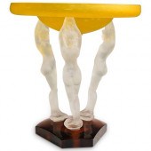 STEUBEN "DIVING LADY" FIGURAL
