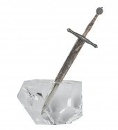 STEUBEN "EXCALIBUR" LETTER OPE