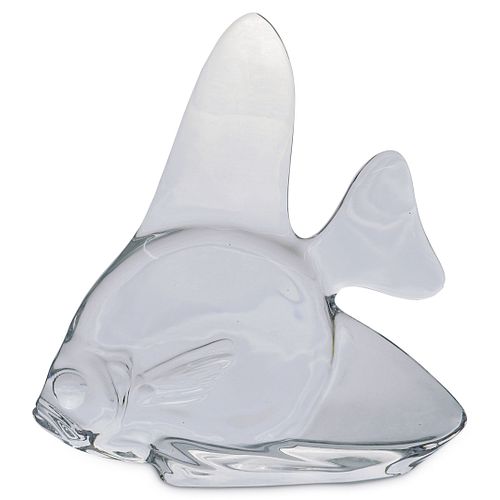 STEUBEN FISH-FORMED GLASS