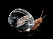 Steuben glass and sterling sil