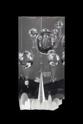 STEUBEN GLASS, 'BALLOON RALLY'