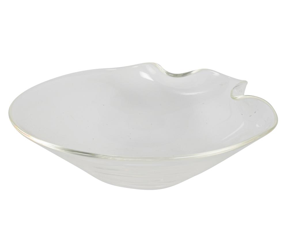 STEUBEN GLASS BOWLSteuben Glass