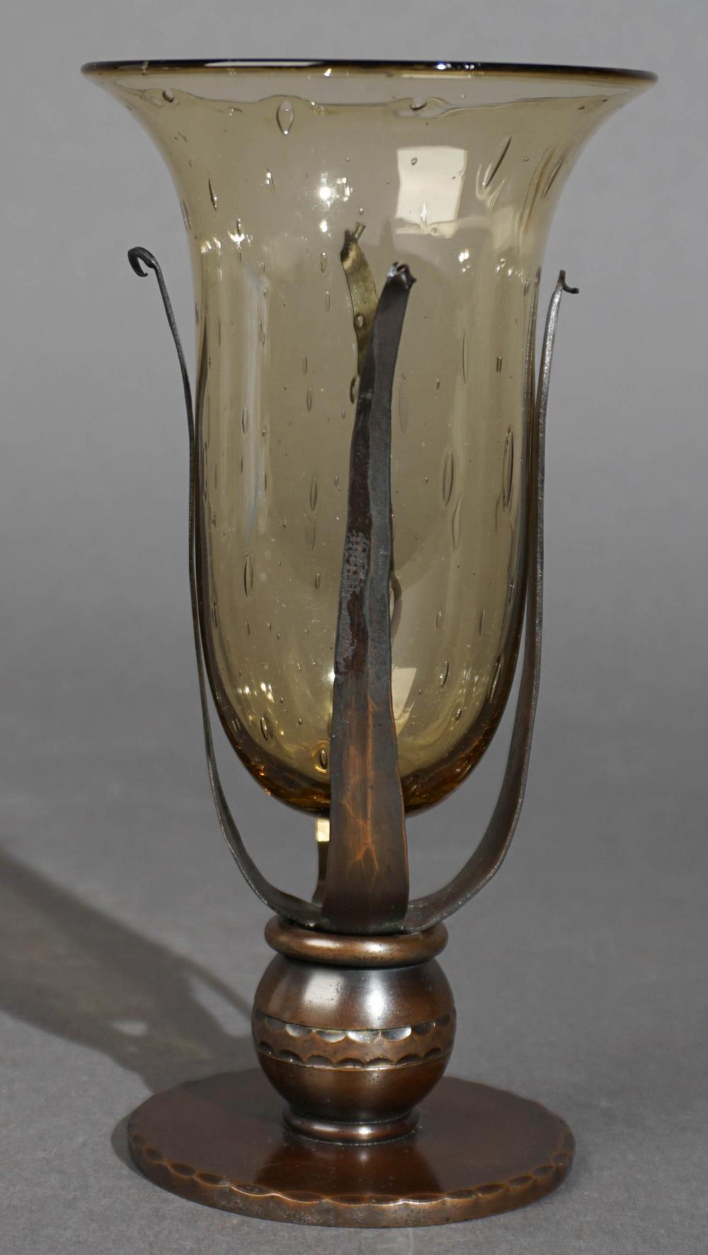 STEUBEN GLASS BUD VASE WITH