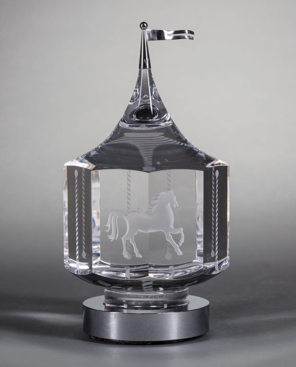 STEUBEN GLASS "CAROUSEL",