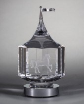 STEUBEN GLASS "CAROUSEL", ALDR
