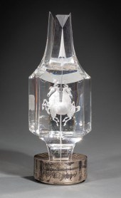 STEUBEN GLASS "CAROUSEL OF THE