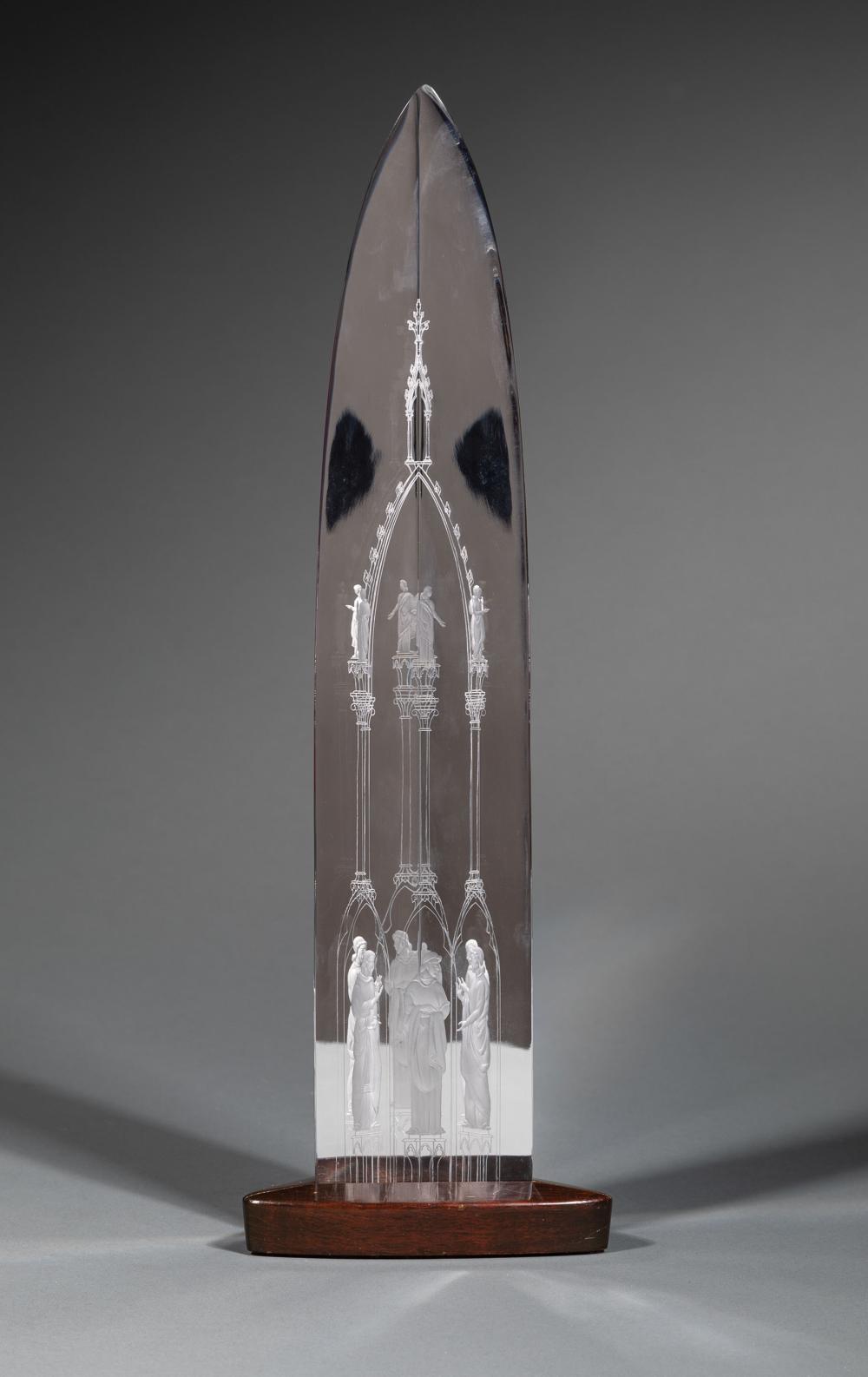 STEUBEN GLASS "CATHEDRAL",