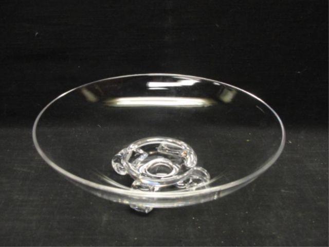 STEUBEN. Glass Center Piece. From a