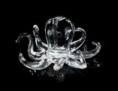 Steuben glass figure of an oct