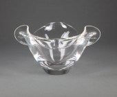 STEUBEN GLASS "IRIS" BOWLRare