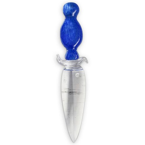 STEUBEN GLASS LETTER