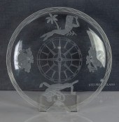 STEUBEN GLASS 'MARINERS' BOWL,
