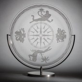 STEUBEN GLASS "MARINER'S" BOWL