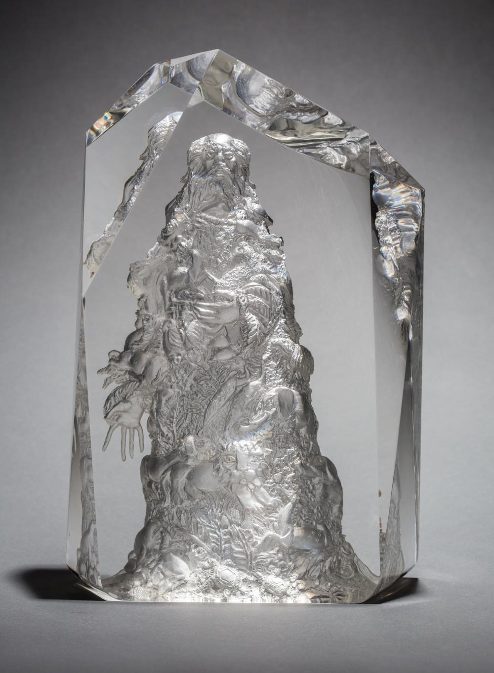 STEUBEN GLASS "NOAH", SCHULTZE &