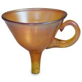 STEUBEN GLASS PERFUME FUNNEL W