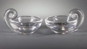STEUBEN GLASS "SNAIL-SCROLL" O