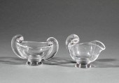 STEUBEN GLASS "SNAIL-SCROLL" S