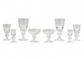 STEUBEN GLASS STEMWARE SERVICE