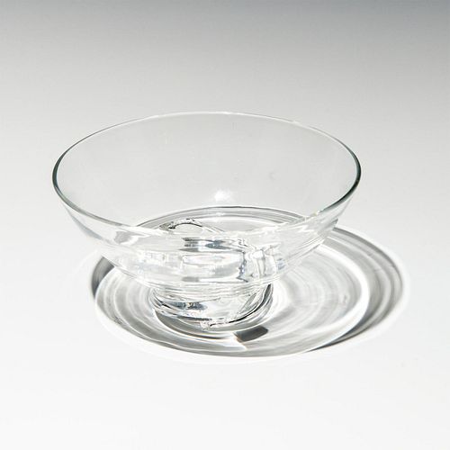 STEUBEN GLASS, SWIRL BOWLElegant,