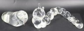 STEUBEN GLASS WALRUS & CATERPI