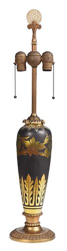 STEUBEN GOLD AURENE CUT TO BLACK