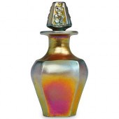 STEUBEN GOLD AURENE FLORAL STO