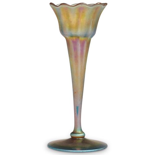 STEUBEN GOLD AURENE FLORIFORM GLASS