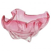 STEUBEN GROTESQUE ROSALINE BOW